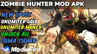 Zombie hunter mod apk offline versi 1.32.0 | grafik keren size kecil screenshot 4