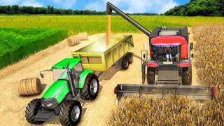 Tractor Farming Game 2025 - Modern Tractor Farming Driving Simulator 3D- Forage Plow Farm Harvester screenshot 3
