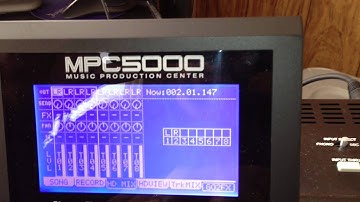MPC 5000 Tutorial Hard disk recording pt 2