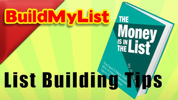 List Building Tips - BuildMyList - Lead Generation Techniques