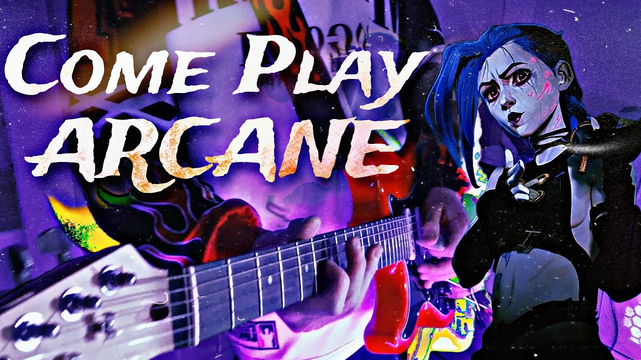 Come Play (ARCANE) - Stray Kids, Young Miko, Tom Morello. GUITAR COVER