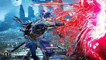 Bullying the first boss in Wo Long