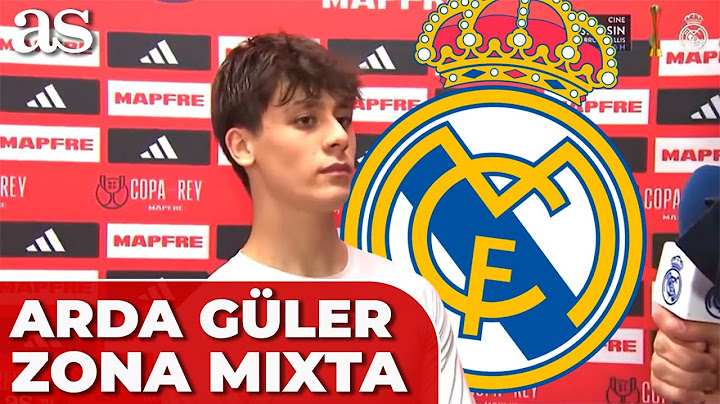 ARDA GÜLER ZONA MIXTA | DEPORTIVO MINERA 0 - REAL MADRID 5