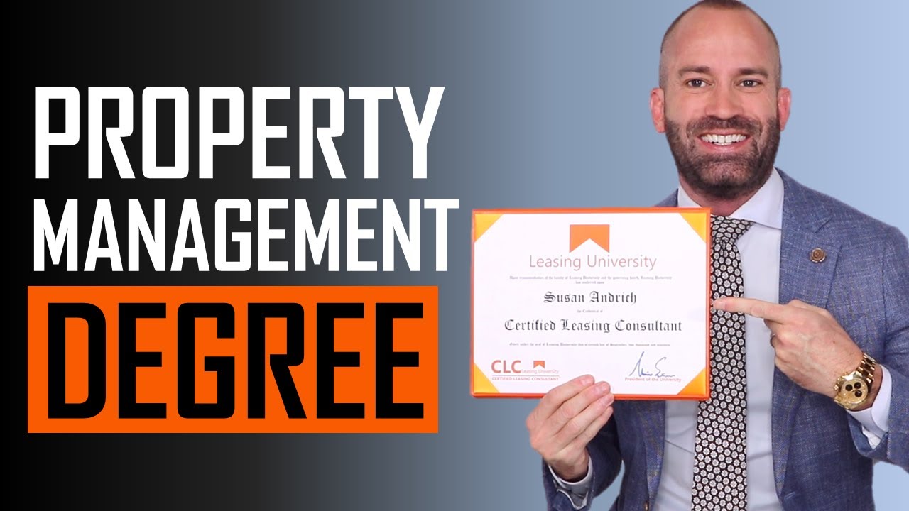 Property Management Degree YouTube