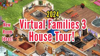 NEW 2024 House Tour! | Virtual Families 3 | New Room Ideas!