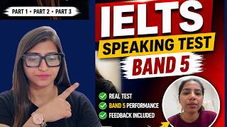 How a Band 5 Student Speaks in IELTS Speaking