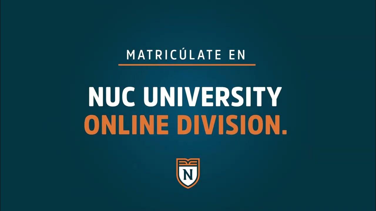 Nuc university online division youtube