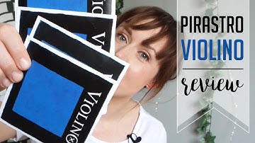 New violin strings! (the warmest sound ever?) | Pirastro Violino