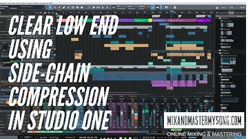 Clear Low End Using Side-Chain Compression in Studio One