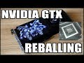 Reballing Nvidia GTX Graphics Card With HomeMade BGA Rework Station