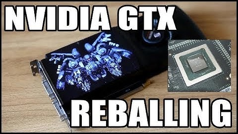 Reballing Nvidia GTX Graphics Card With HomeMade BGA Rework Station
