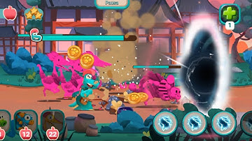 DINO BASH 2 | TRAVEL THROUGH TIME | LEVEL 15-1