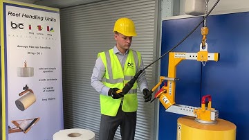 Rollenhandling mit Gelenk-Rollenwender (GW) / Roll Handling with Self-Reel-Feeder (GW)