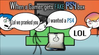 When A Gamer Gets Fake PS4 BOX | Gidu Gamer | 2018
