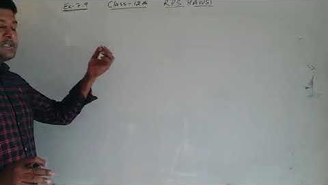 Class 12th Element math chapter 7 Differentiation  exercise  7.9 part  2