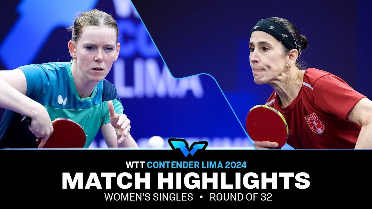 Britt Eerland vs Eliana Gonzalez | WS R32 | WTT Contender Lima 2024