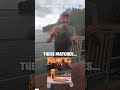 Can you actually light these matches in a heavy rainstorm? Let's find out... #shorts