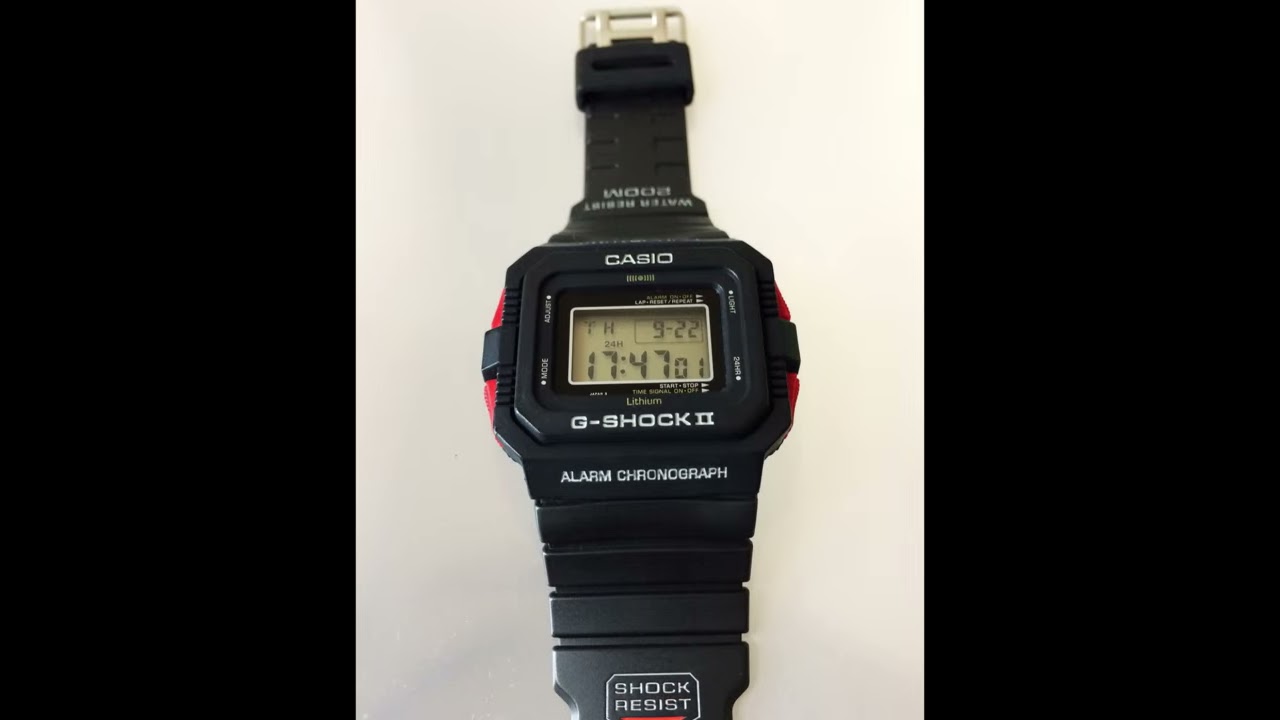 時計 G-SHOCKII DW-5500C-1 G-SHOCK DW-5500C-1