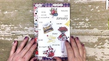 Planner: January 2017 Set-Up / DIY Fish Inserts