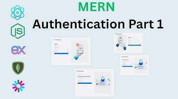 Complete MERN Authentication System With Password Reset, Email Verification, JWT auth || Part 1