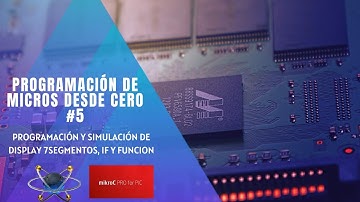 5 📟 7 segmentos programación con funciónes (es mas fácil  y con menos codigo)-programación de PIC