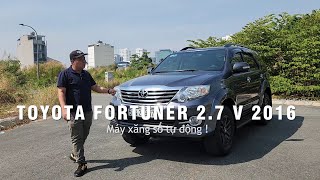 Toyota Fortuner 2.7V 2016 đẹp | Tài chính hợp lý mua xe vi vu đi tết | 0931 22 66 69