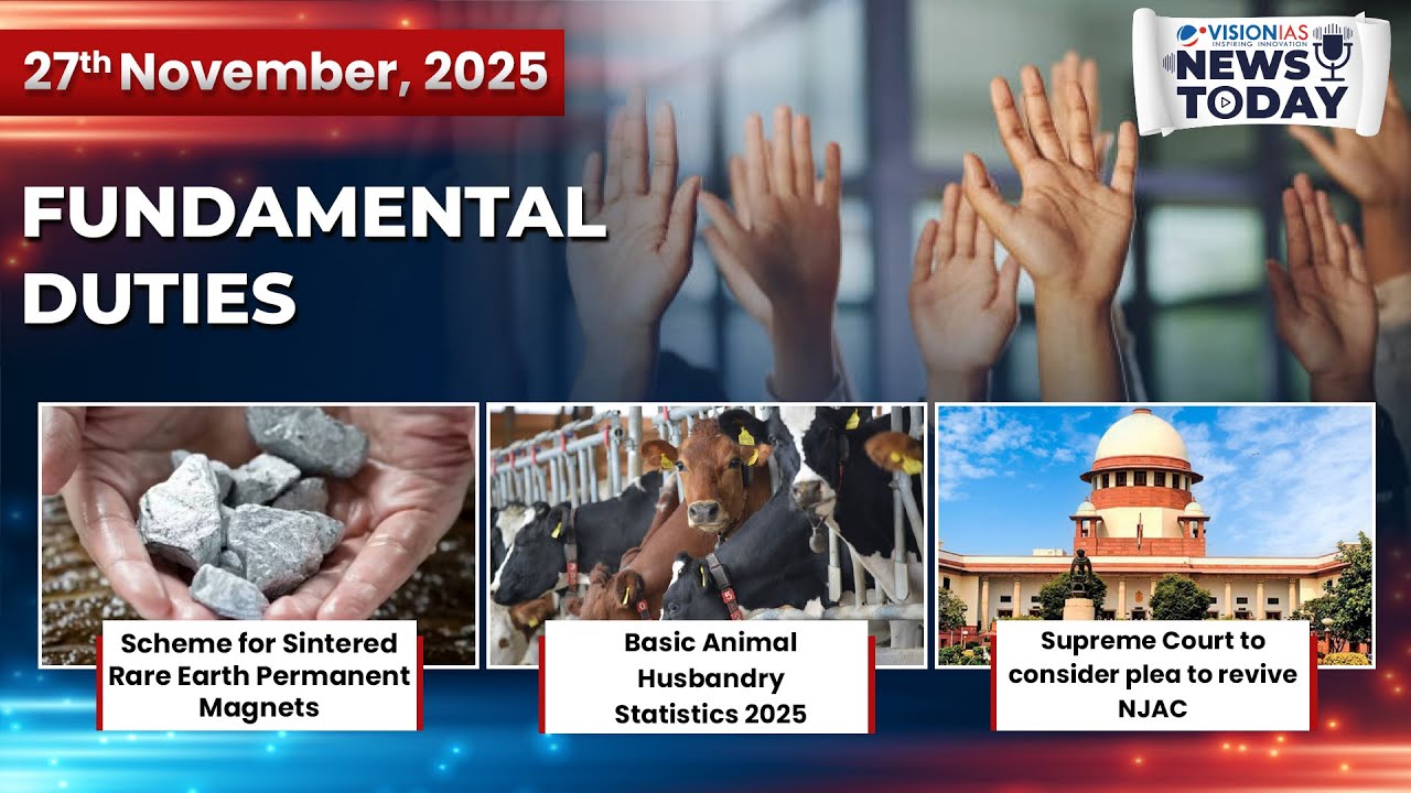 News Today | Daily Current Affairs | 27th November 2025 - YouTube