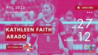 2023 PVL All Filipino Conference - Kath Arado vs Cignal