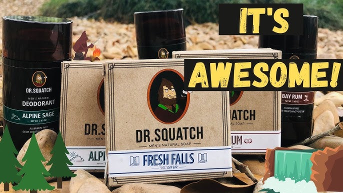 Limited Edition** Frosty Peppermint by Dr. Squatch Review 