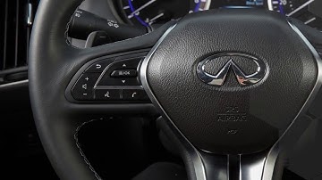 2019 INFINITI Q60 - Steering Wheel Audio Controls