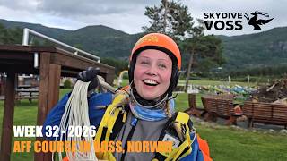 Learn To Skydive In Voss Norway - Worlds Best Skydive Community! AFF Week 32