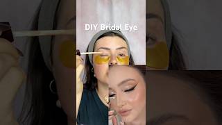 DIY Bridal Eye Makeup Look | an actual in depth makeup tutorial!