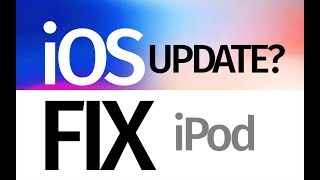Why does my iPod Touch say that its software is up-to-date when it is not FIX