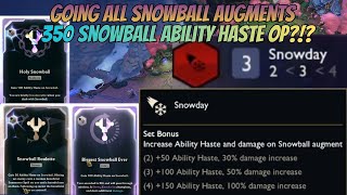 I Took Every Snowball Augment Does It Actually Break Aram Mayhem?