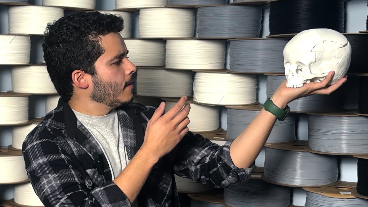 3D printing bones from CT scans - YouTube