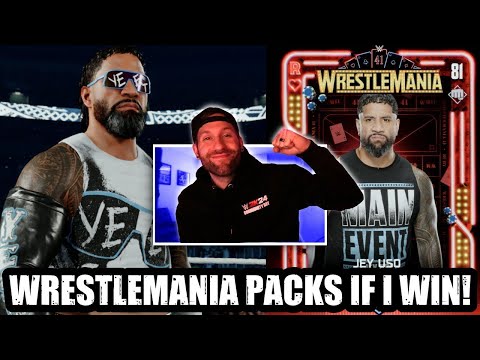 *PERSONA SETH ROLLINS '14* Opening WrestleMania Packs If I Win With Jey Uso! WWE 2K25 Online