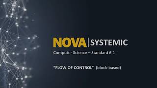 Computer Science: Standard 6.1 - Flow of Control Block-based