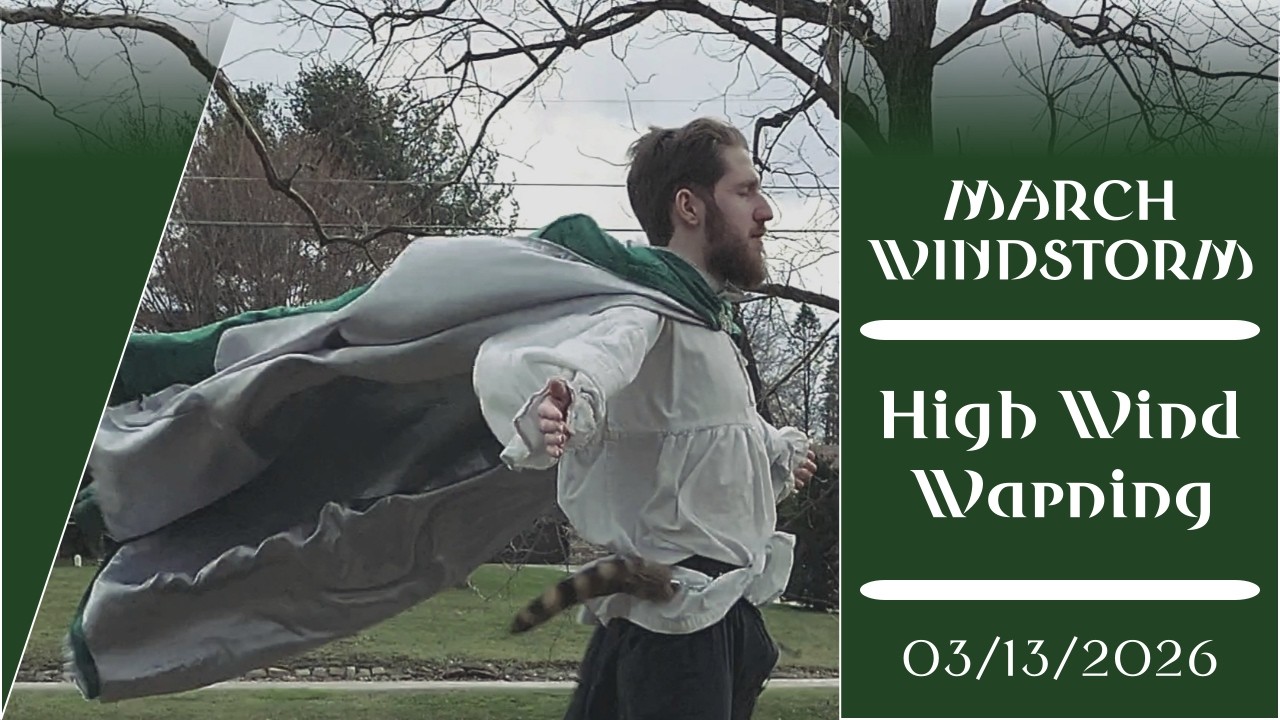 Windy Cloak: March Windstorm - High Wind Warning - YouTube