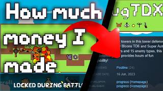 how much money my first Steam game made