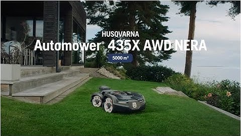 Husqvarna Automower® 435X AWD NERA with wire free technology - Features and benefits