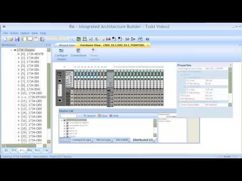 Using Rockwell Automation's Integrated Architecture Builder by Todd