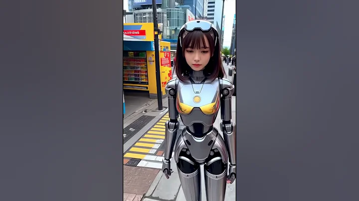 Enjoy the Future Technology, Beautiful Robot Lady #robot #nextgenai #humanoid #aiart #IRC #shorts