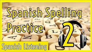 Spanish Listening Practice: Word Dictation 2