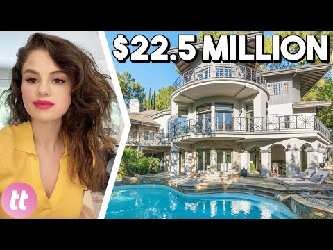Video: Selena Gomez meletakkan 7,786 rumah kaki persegi di pasaran untuk $ 4,495 juta