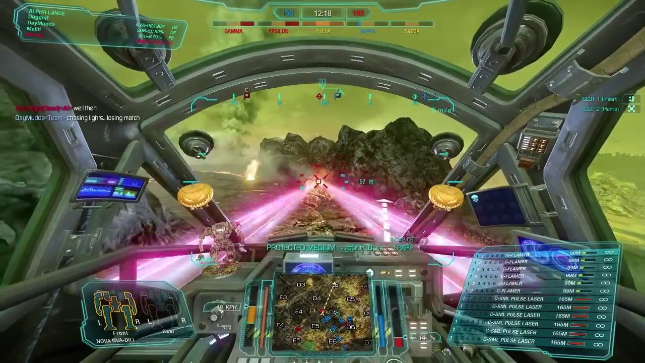 MWO Flamer Nova Headshot Trolling YouTube