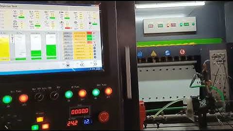 CR919 Test Common Rail Injector Test Video