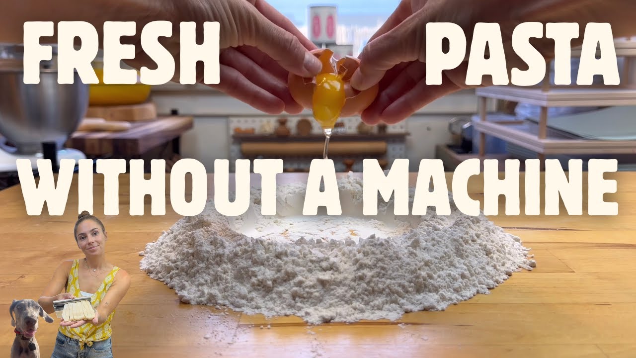 How to Make PASTA FROM SCRATCH! YouTube