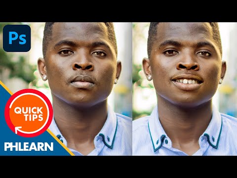 How to Make Someone Smile in Photoshop | Quick Tips