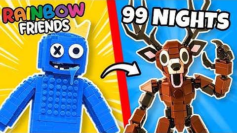 I built POPULAR ROBLOX GAMES out of LEGO…