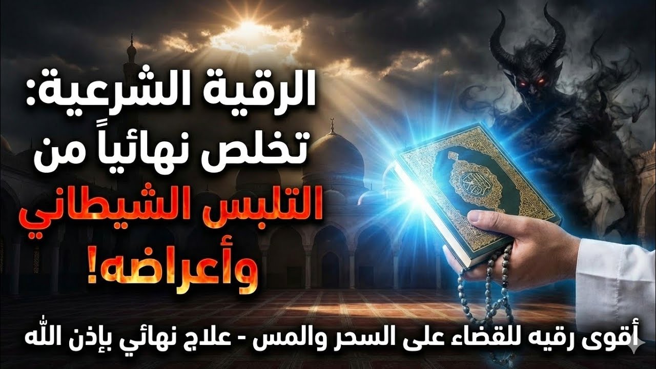 عاجل رقيه اغلي من الذهب  | علاج صادم لسحر التلبيس السفلي وسحر الشيطان ومتجدد يومياً🌙